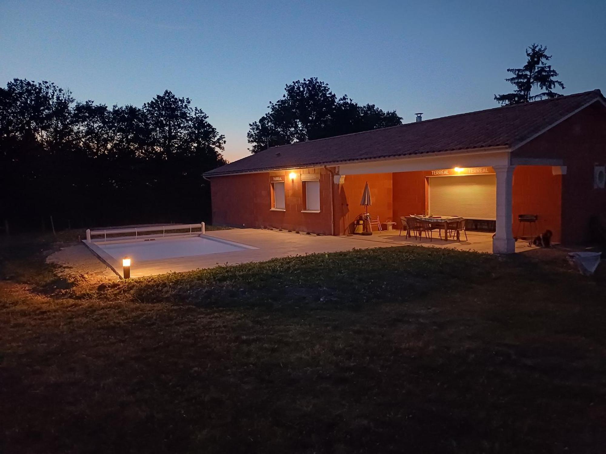 La Palombe Villa Chapdeuil Eksteriør billede